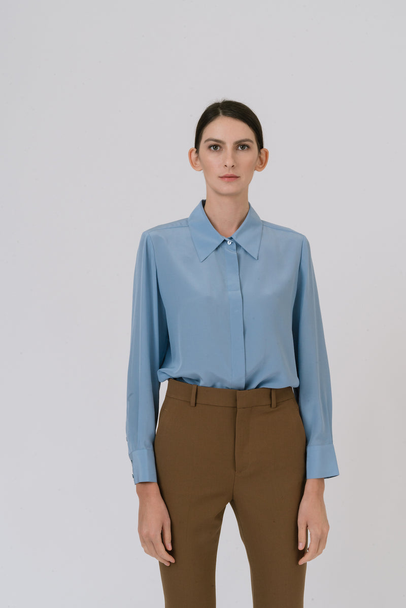 Silk Crepe de Chine  Shirts